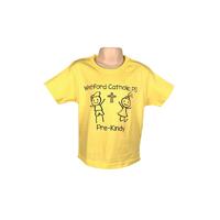 Whitfords Pre Kindy T Shirt Yellow